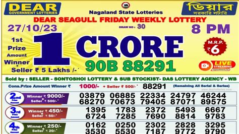 lottery result today 8 pm|Nagaland State Lottery Result: 8:00 PM .
